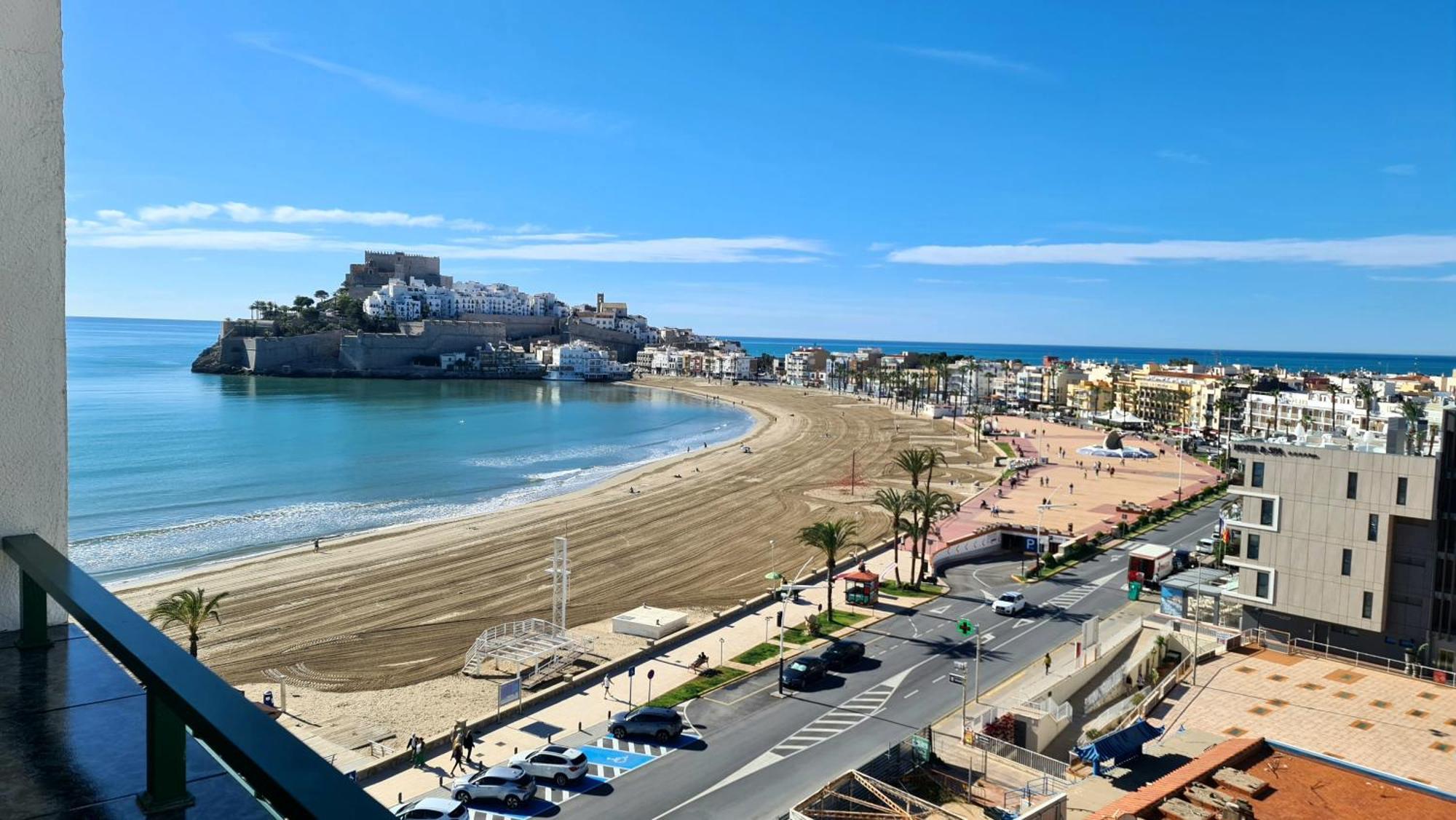 Apartament Loft Primera Linea De Playa, Vistas Altas Mar Y Castillo Peníscola