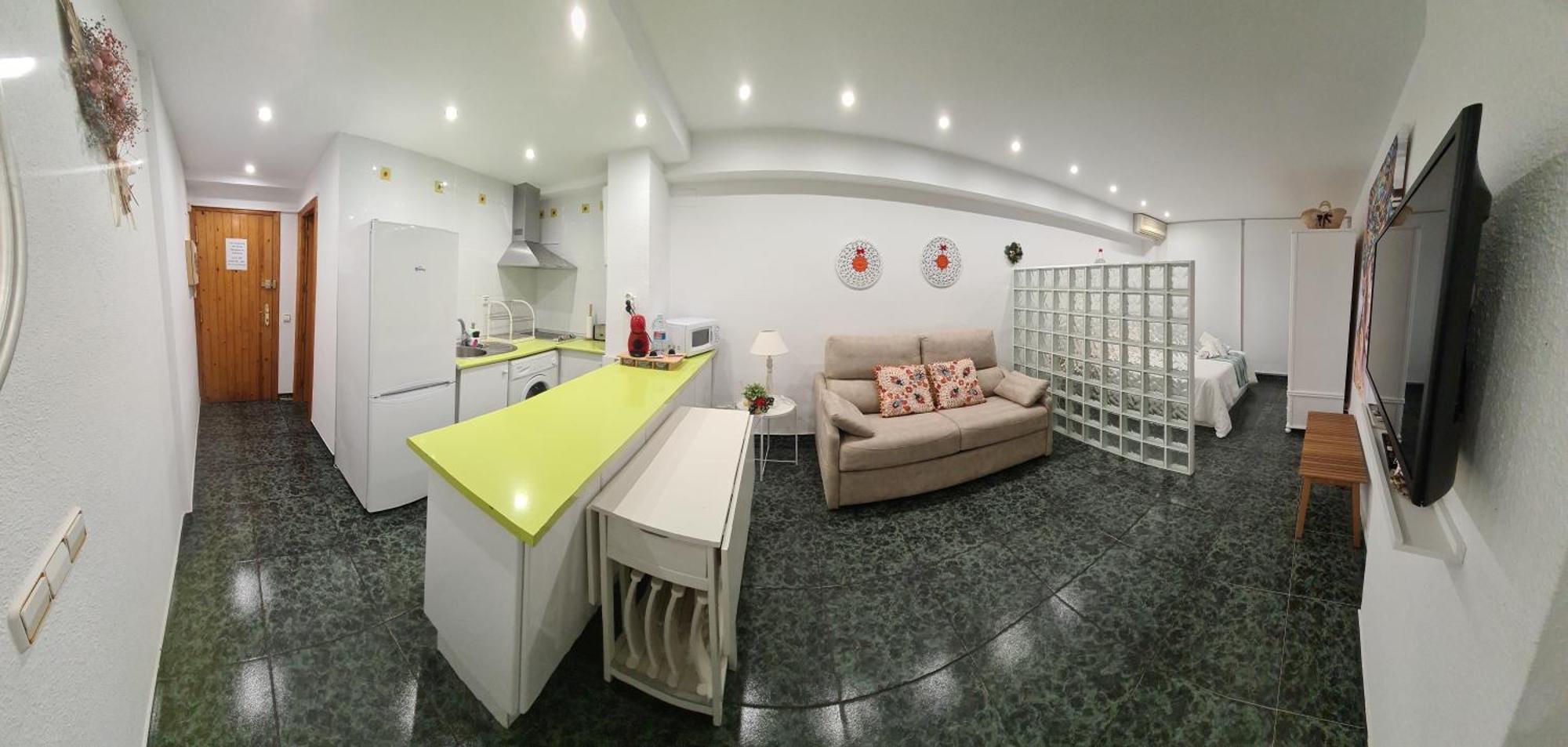 Loft Primera Linea De Playa, Vistas Altas Mar Y Castillo
